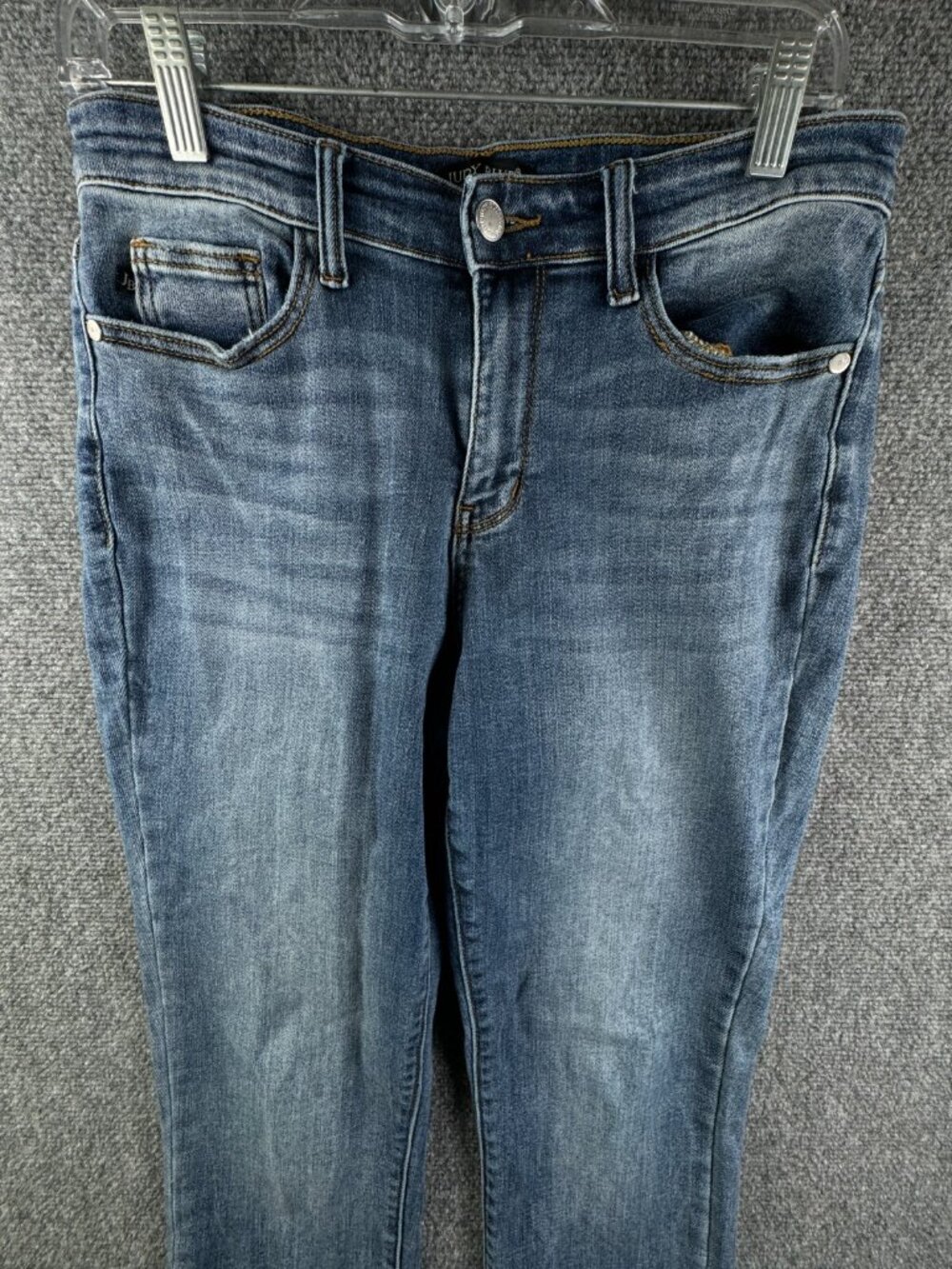 Judy Blue Jeans Women 9/29 Blue Slim Stretch Flex Denim Medium Wash Adult